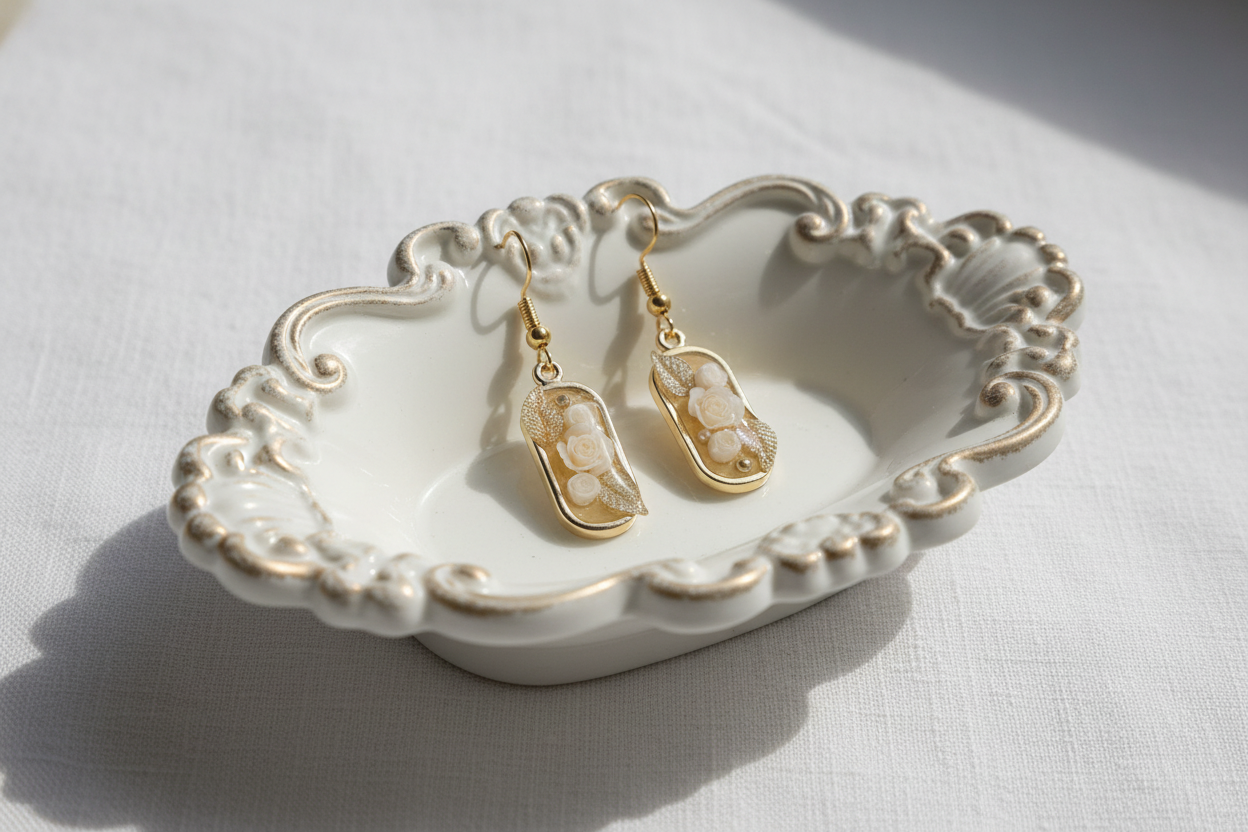 Golden Blush Earrings