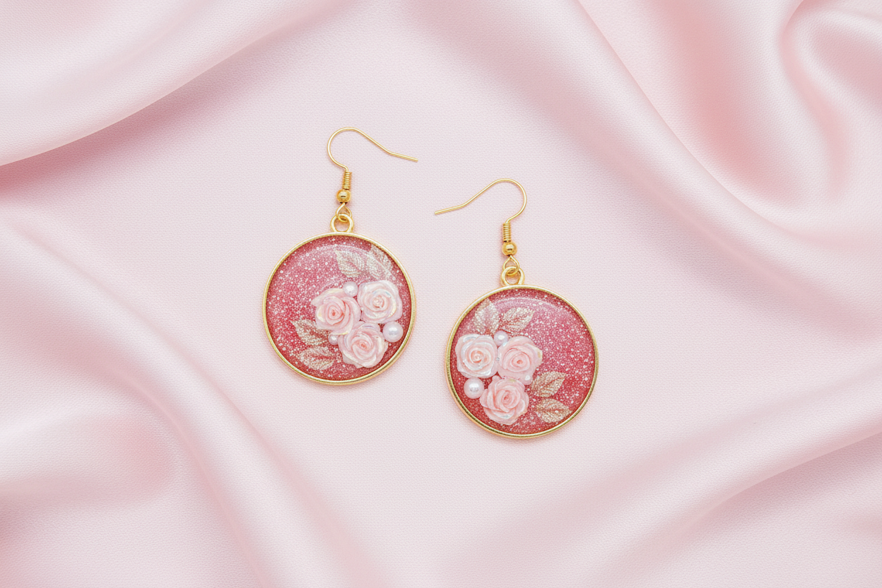 Pretty In Pink Earrings