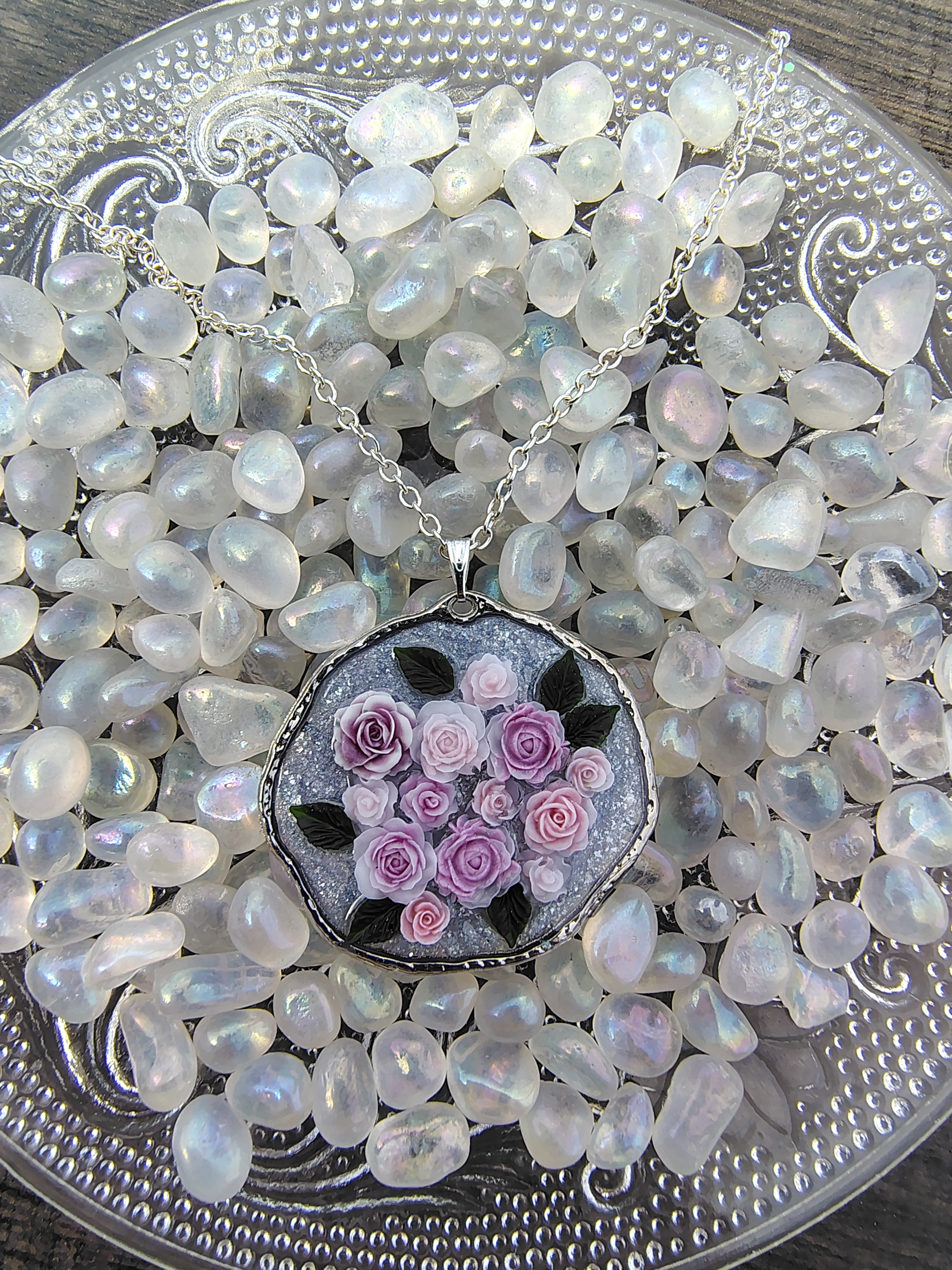 Violet Garden Necklace