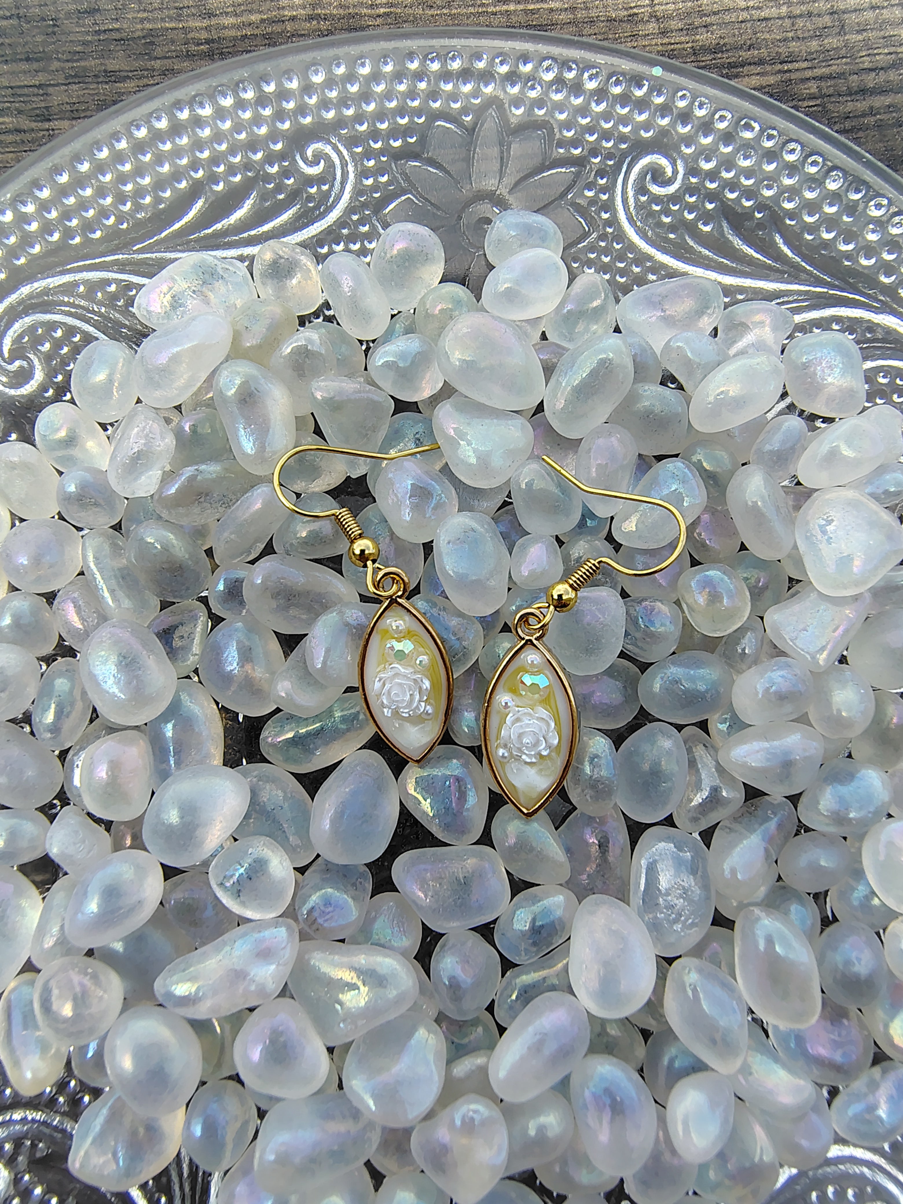 Milk and Honey Earrings