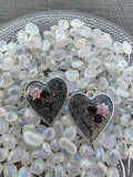 Deeply In Love Earrings / Silver Heart