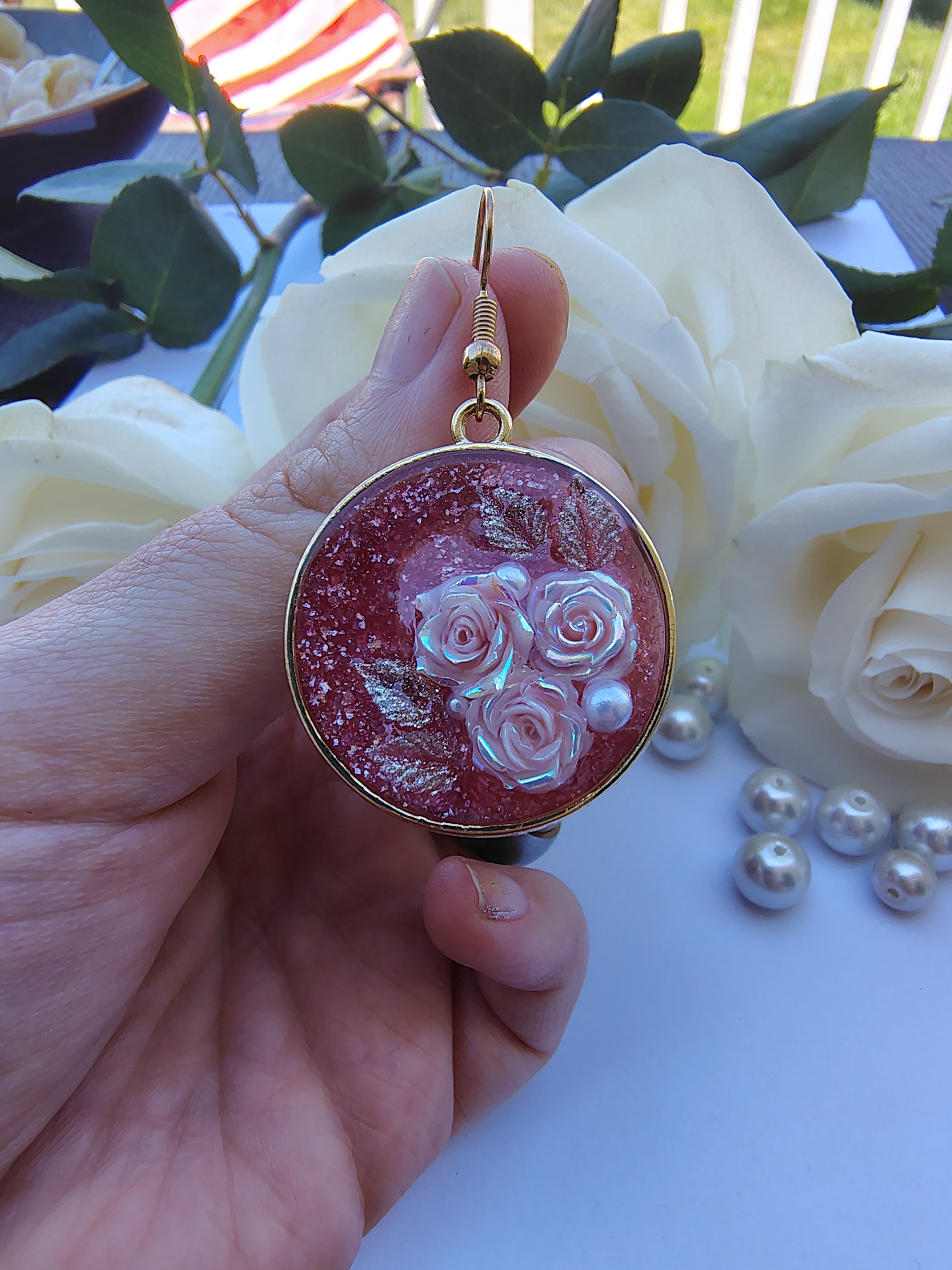 Pretty In Pink Earrings