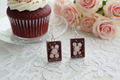 Red Velvet Earrings