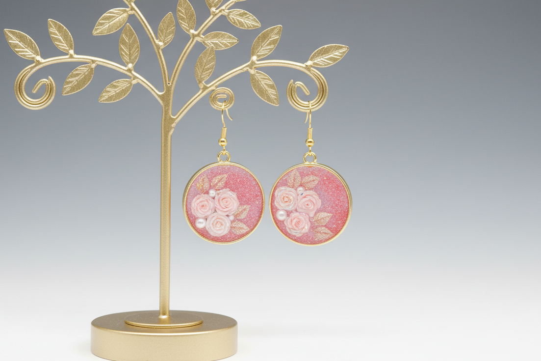 Pretty In Pink Earrings