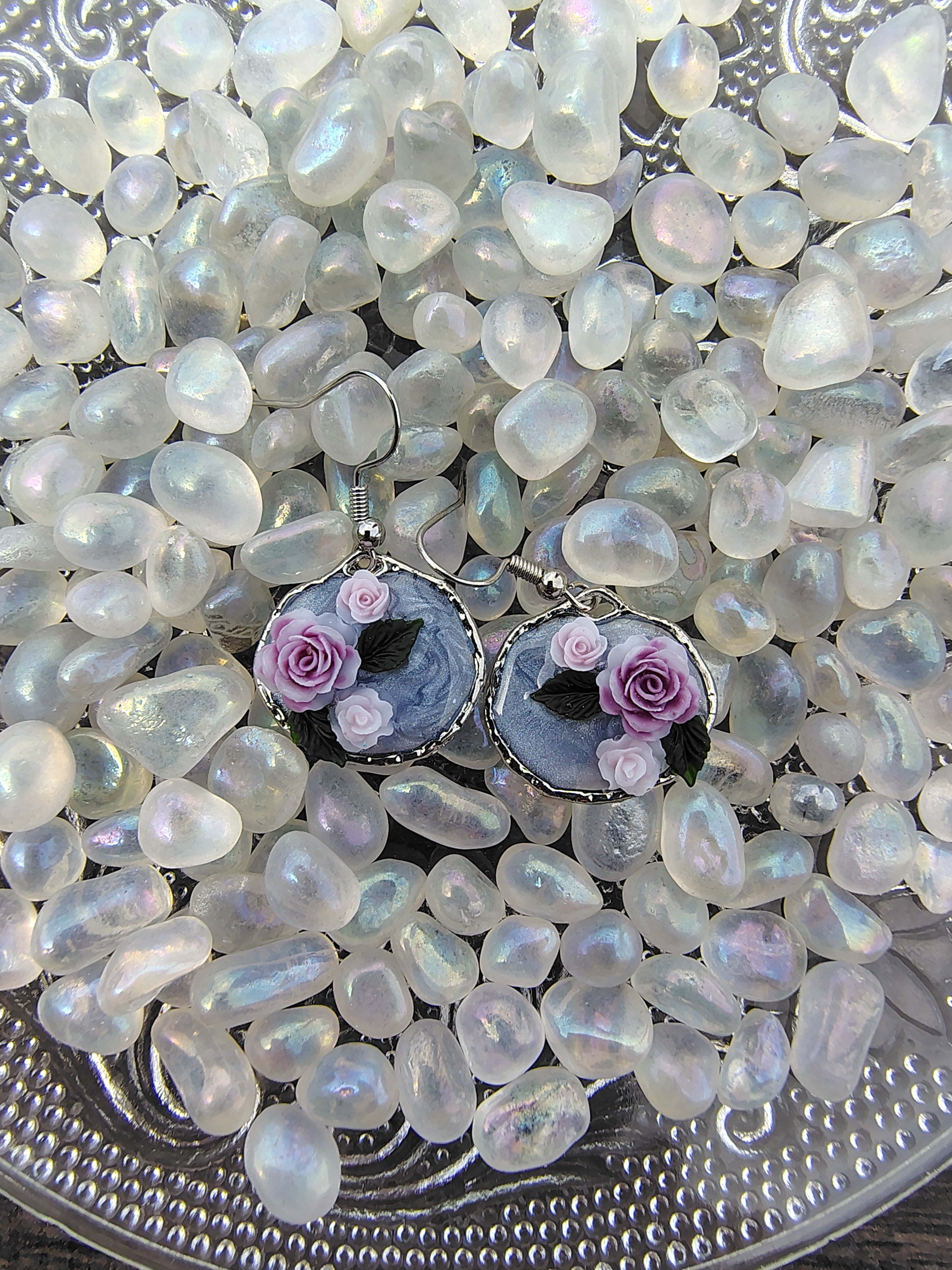 Violet Garden Earrings