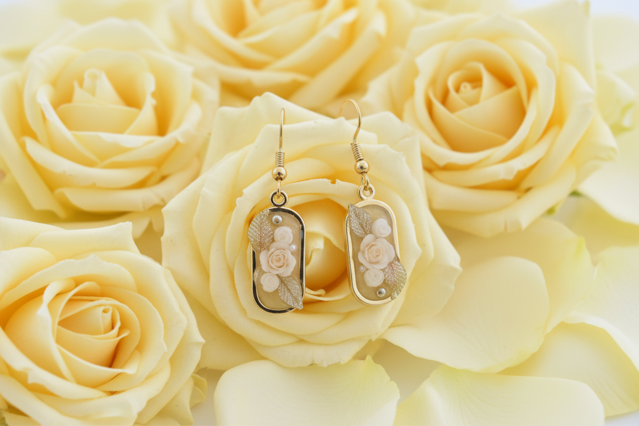 Golden Blush Earrings